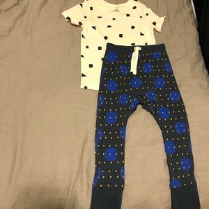 NWT - Unisex Shirt + Pants Play Set
